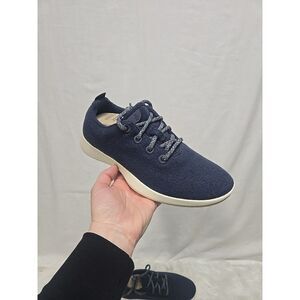 Allbirds Women's Size 8 W8 Merino Wool Shoes‎ Tennis Sneakers Navy Blue Runners